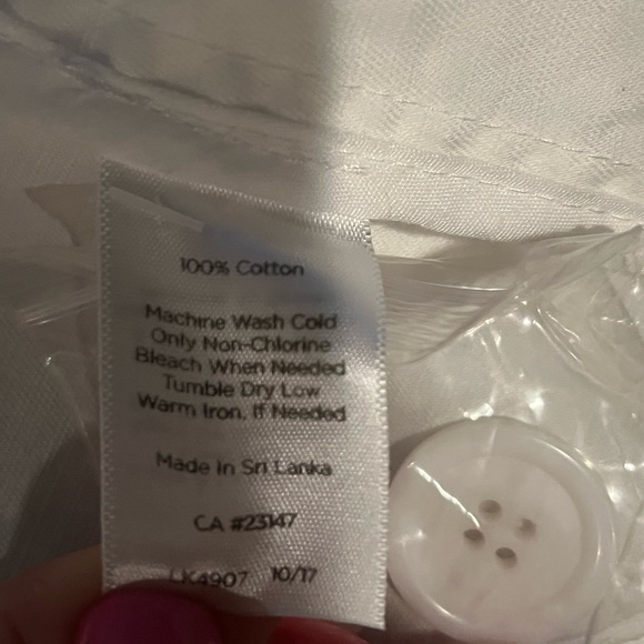 NEW White casual jacket from Talbots - Picture 7 of 8